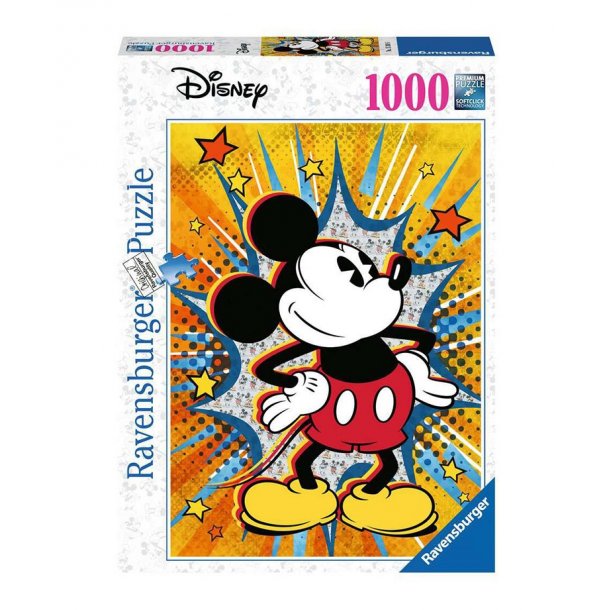 Mickey puslespil med 1000 brikker