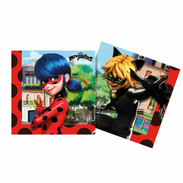 Miraculous Ladybug servietter