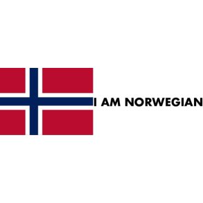 I am Norweigian klisterm�rke