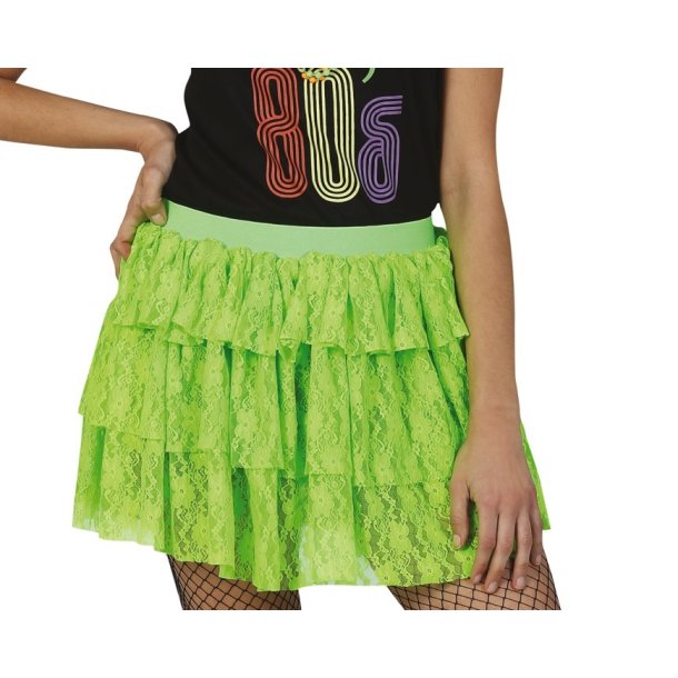 Neon grn skirt