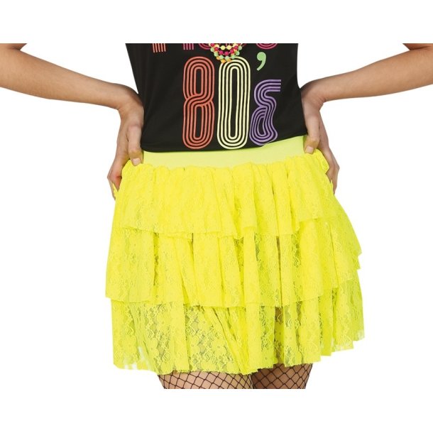 Neon gul skirt