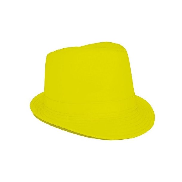 Neon hat i gul