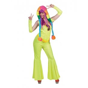 Neon gul jumpsuit