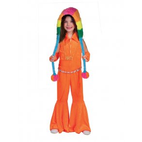 Neon orange jumpsuit
