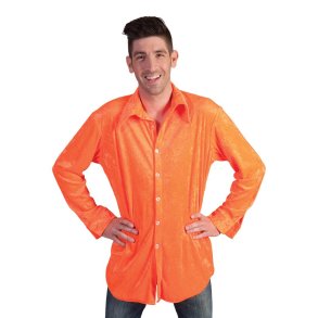 Neon orange skjorte