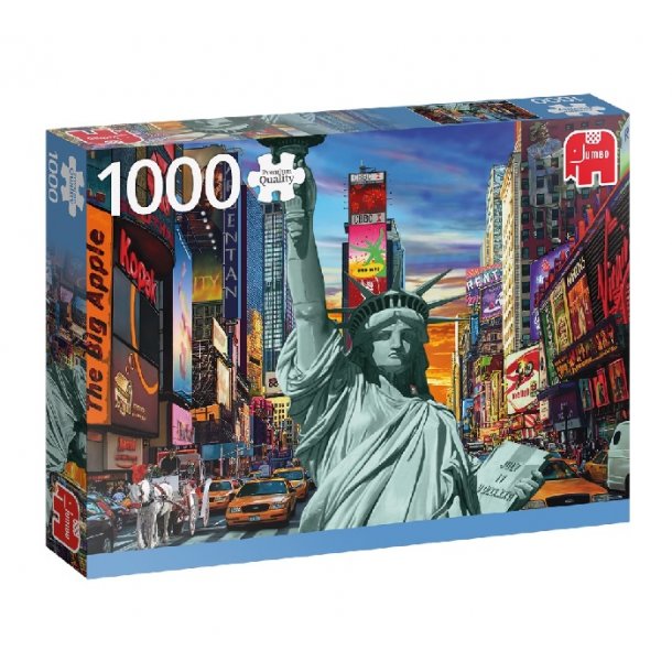 1000 brikker puslespil New York City