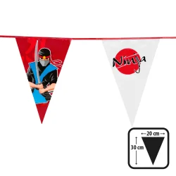 Ninja flagbanner 