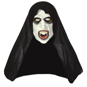 Skrmmende nonne maske
