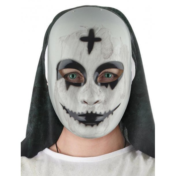 Scary Nun maske