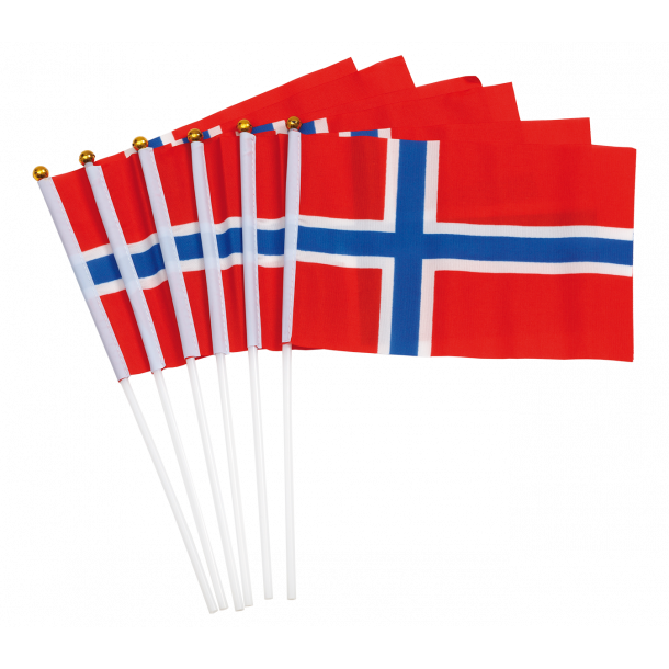 Norge hurra flag