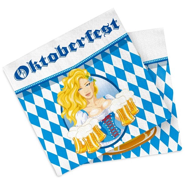 Oktoberfest servietter