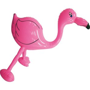 Oppustelig flamingo