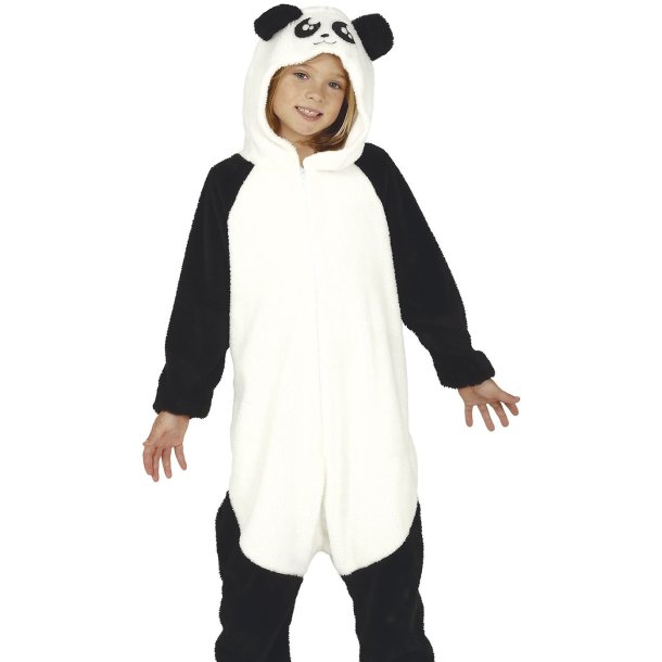 Panda kostume
