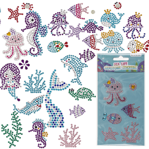 Sealife Gemstone stickers