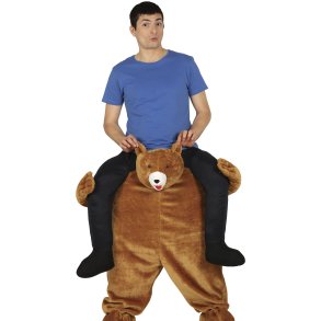 Piggyback Bj�rne kostume