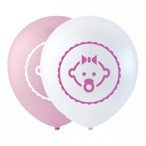 Pige barnedbs balloner