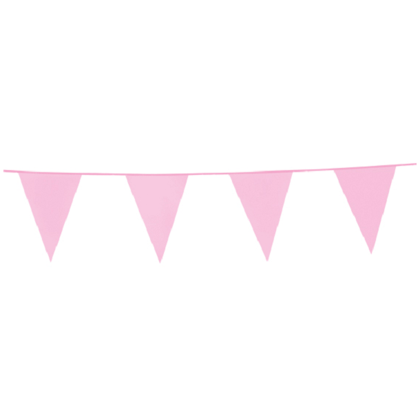 Pink flag guirlande