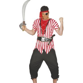 Pirat kostume