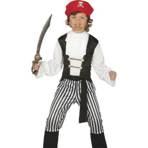 Pirat kostume