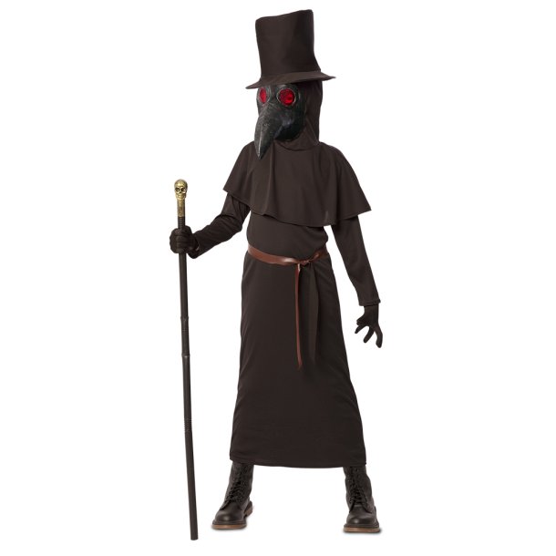 Black Plague doctor kostume