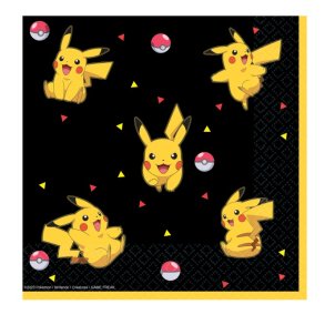 Pokemon Pikashu servietter