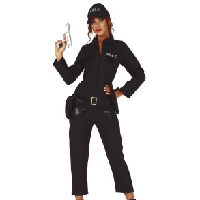 Police kvinde kostume