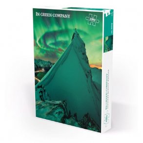 1000 brikker puslespil med nordlys