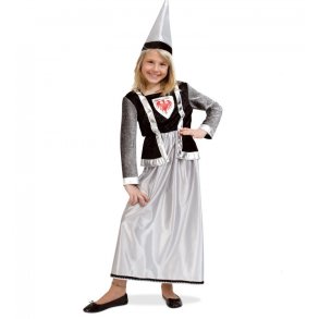 Ridder pige kostume