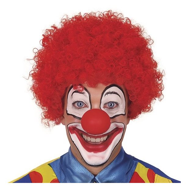 Klovne paryk i r�d