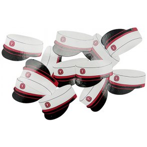 Rde studenterhuer strpynt