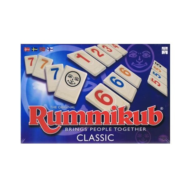 Rummikub Klassik - God klassiker for familien.
