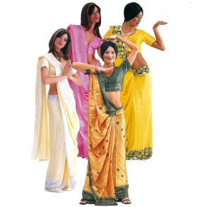 Sari Indien kjole