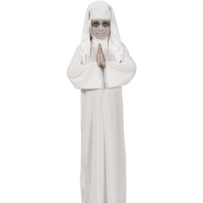 Satanistisk nonne kostume