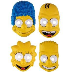 Simpsons maske
