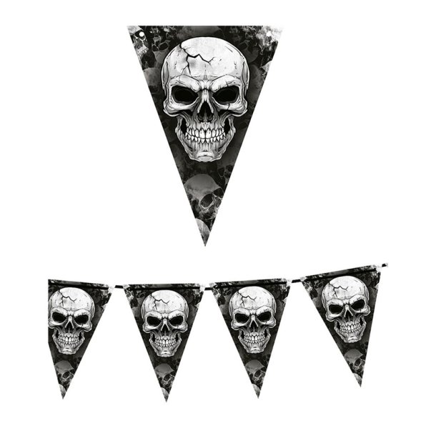 Skull flagbanner