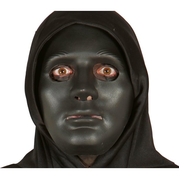 Sort maske