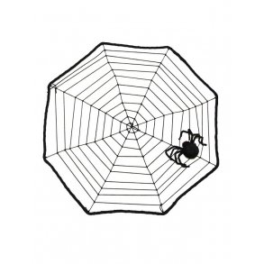 Spindelvv med edderkop