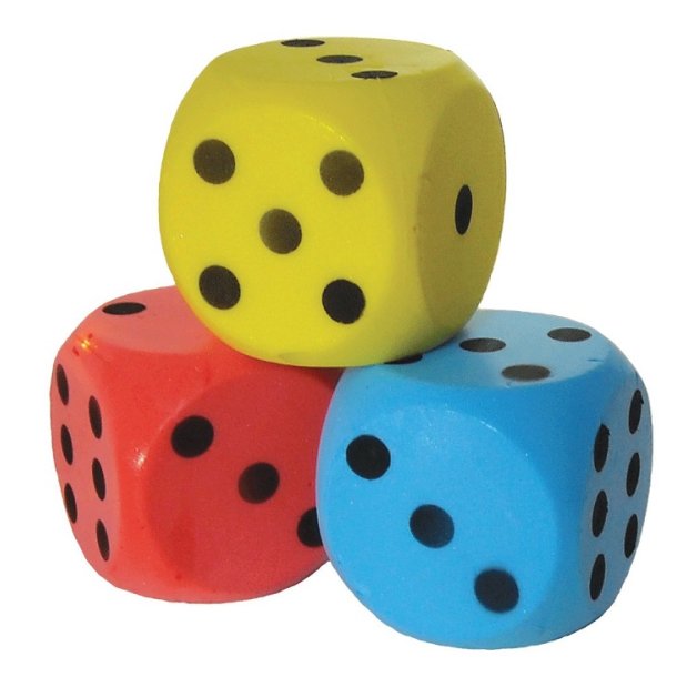 Skum terning 15 cm.