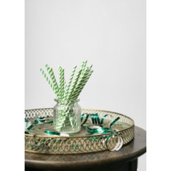 Stribede sugerr i grn og hvid