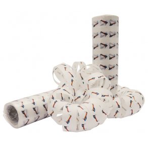 Rd studenterhue serpentiner