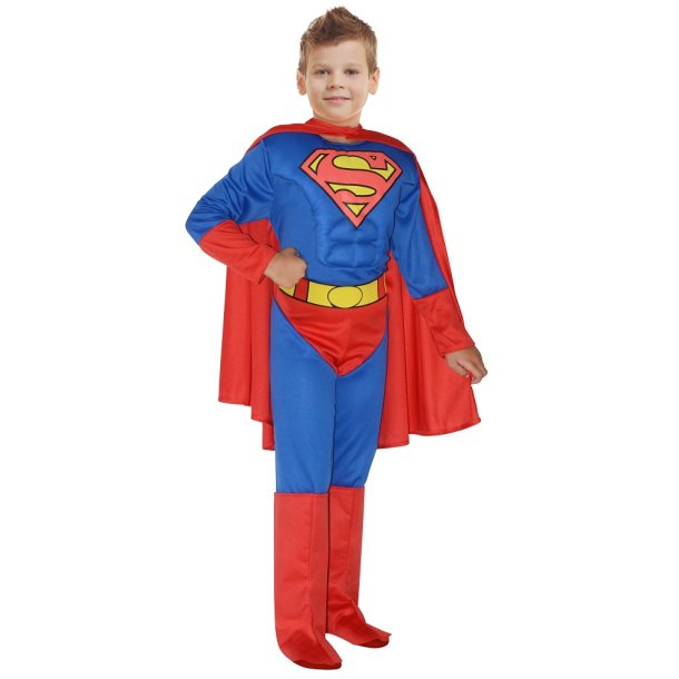 Superman muskel kostume