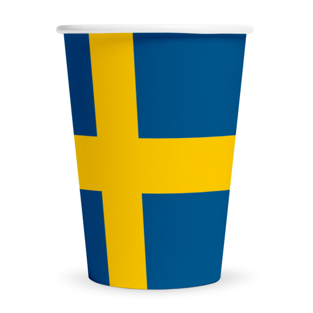 Sverige flag papkrus