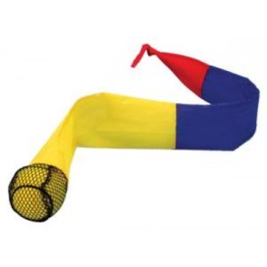 Throw ball with tail