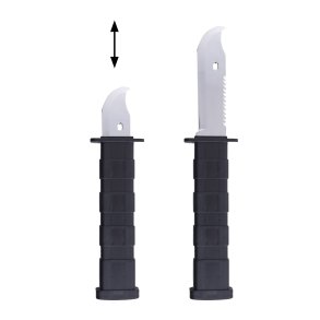 Tilbagetrkkelig legetjskniv