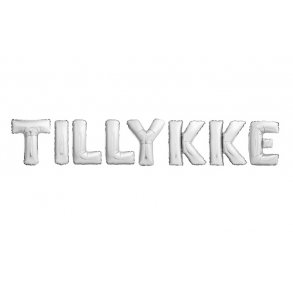 Tillykke folieballoner