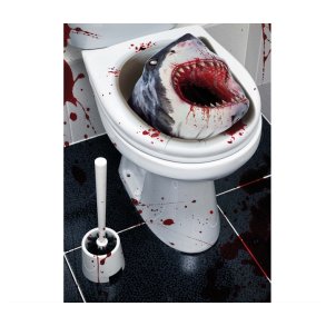 Toilet Shark stickers