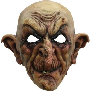 Troldmands latex maske 