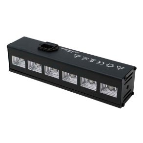 LED UV lys med 6 prer