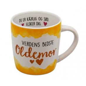 Verdens bedste oldemor krus