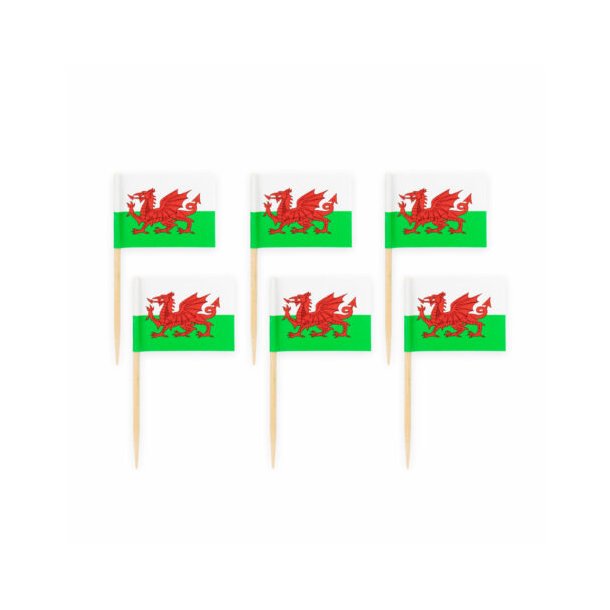 Wales mini flag